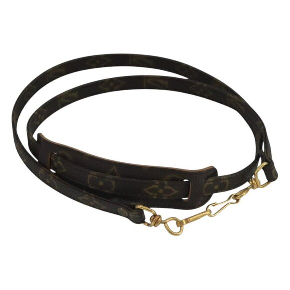 LOUIS VUITTON Monogram Shoulder Strap 40.6"" LV Auth - Picture 1 of 14